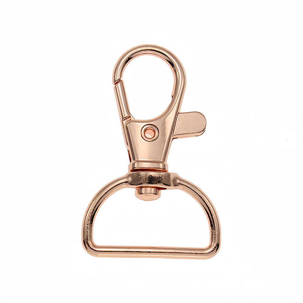 5/10PCS Swivel Hook Key Chain Clip Hook D-Ring Lanyard Lobster Claw Clasp for Lanyard Key Ring Making Wallet Hardware Crafts