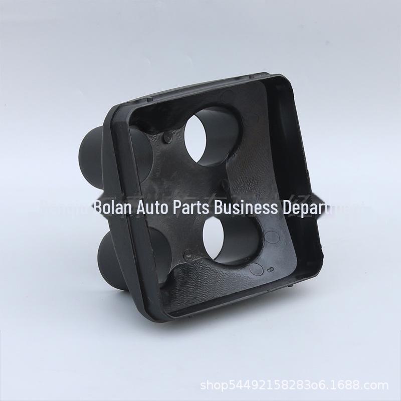 Black Plastic Air Outlet Cover for Parking Heater - Single, Double, and Four Hole Options