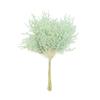 Christmas Grass Artifiical Plant 10PCS/bundle 15cm Iron Pine Leaves Plastic Xmas Wreath DIY Accessory High Quality