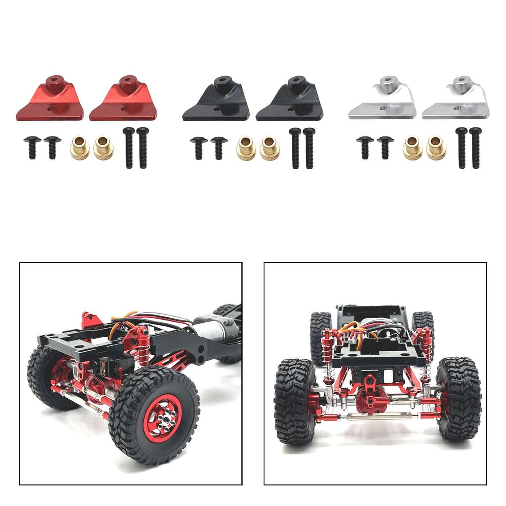 Front Shock Absorber Brackets Upgrade Parts Durable RC Spare Parts for MN82 1:12 Scale RC Vehicle Spare Parts DIY Accessories