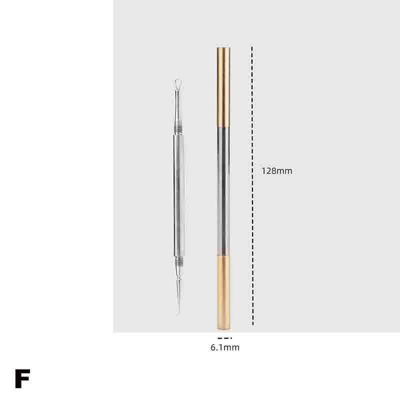 1 Pcs Face Skin Care Pore Cleaner Stainless Steel Blackhead Comedone Extractor Acne Pimple Blemish Remover Tool