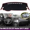 Anti-Slip Dashboard Cover Protective Pad Car Accessories Sunshade Carpet for MG ZS ZX ZST Astor 2017 2018 2019 2020 2021 2022