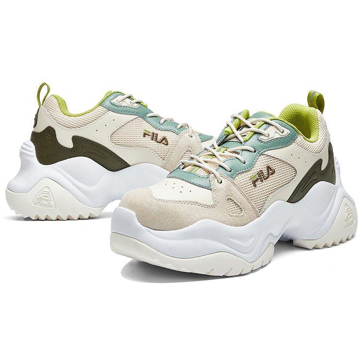 Fila Pose 'White Green' Women's F12W014103FWG