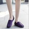 Summer Moccasin Beach Shoes Women Black Casual Weave Slip on Braided Blue Flats Sneakers Plus Size