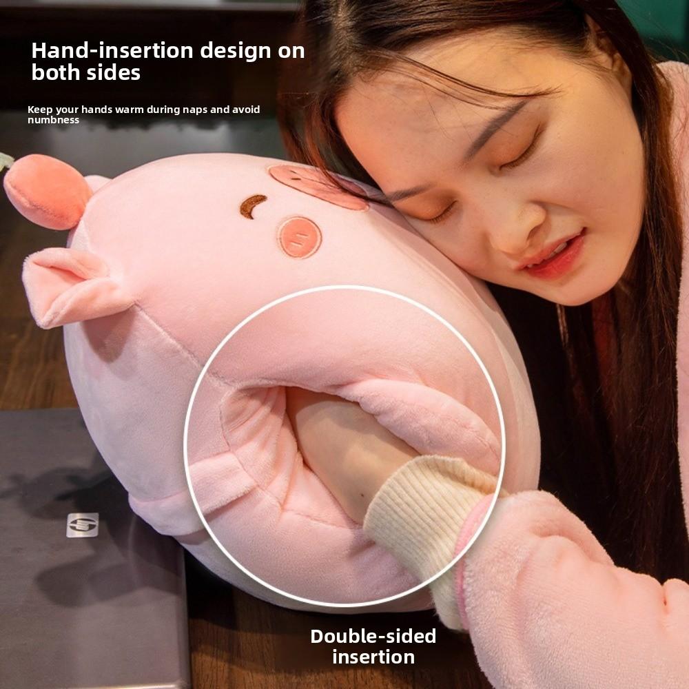 3-in-1 Capybara Throw Pillow Air Conditioning Blanket Cartoon Hand Warmer  Travel