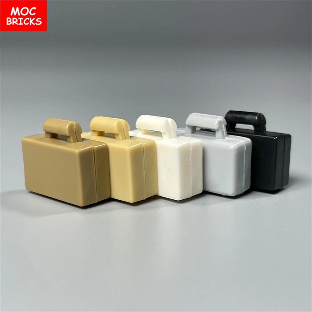 MOC Bricks Bike Notebook Camera Dollar Luggage Trash Bottle City Accessories View DIY Educational Building Blocks Friends Gifts