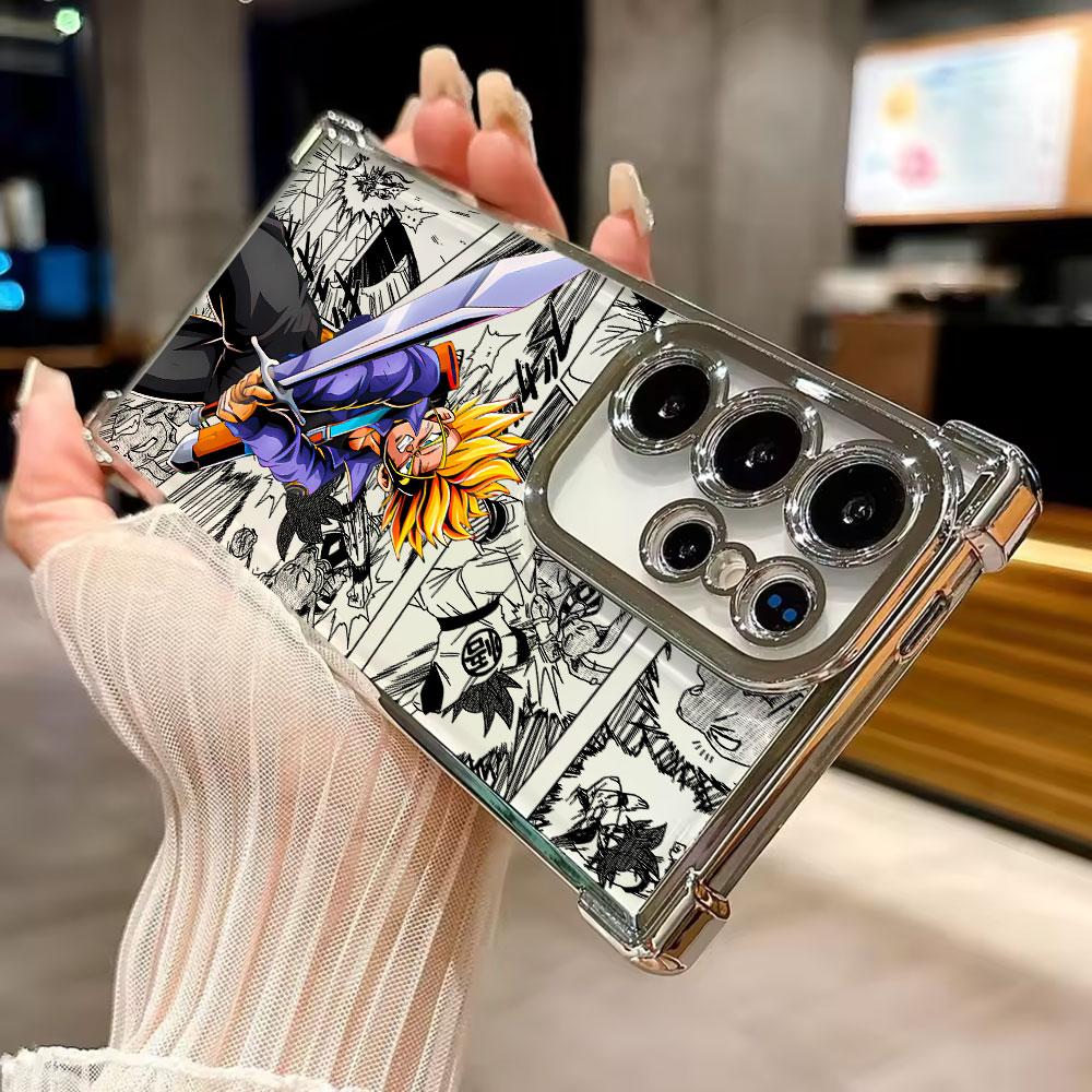 Dragon B-Ball Anime Super Saiyans For Galaxy S26 Ultra Phone Case For Samsung S26 S25 S24 S23 S21 Ultra S20 FE S25 Plus 5G Cover