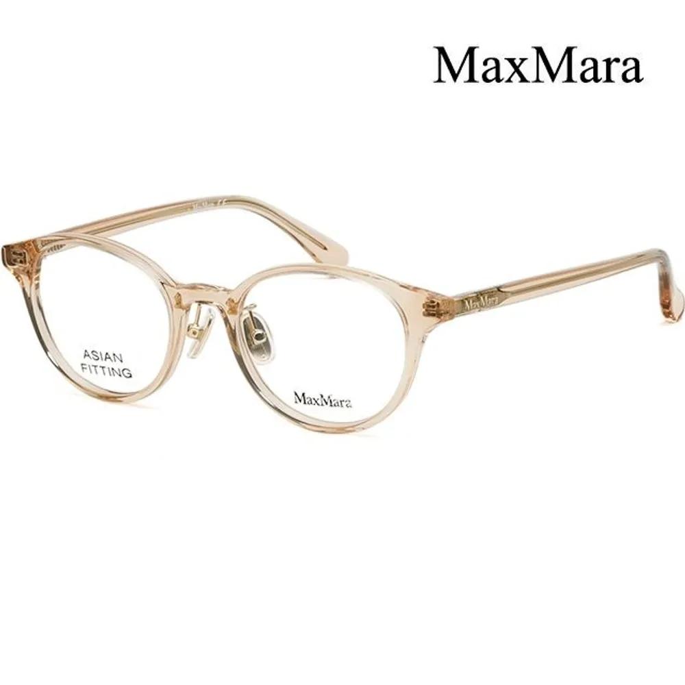 Оправы для очков MaxMara MM5090D 057 Прозрачный бежевый Круглые Модные