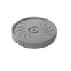Round Plant Roller Base 4 Thicken Wheels Silent Rolling Flower Pot Tray High Load Bearing with Drainage Tray Flower Pot Mover