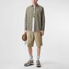 Burberry Shirts Men's Green Pointed Collar Moderate Shirt 80175631
