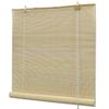 VidaXL Roller Blind Natural Bamboo 140 X 160 Cm