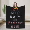 Mortal Kombat X Scorpion VS Sub Zero MKX Liu Kang Game Blankets Fleece Funny Throw Blanket for Home Spring/Autumn