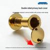 Zinc Alloy Anti-theft Peephole with Anti-pry and Anti-disassemble Features for Main Doors (14/16mm Diameter).