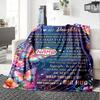 Love You Daughter Butterfly Customize Your Name Blanket Soft Warm Cozy Versatile For Sofa Couch Office Bed Picnics Ideal For All Seasons Warmthful