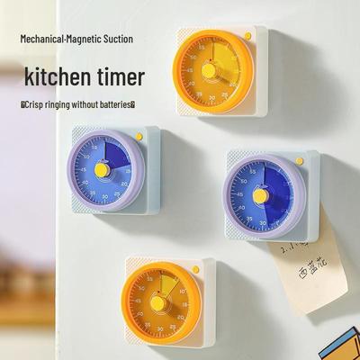 Magnetic Kitchen Timer & Visual Countdown Alarm Clock