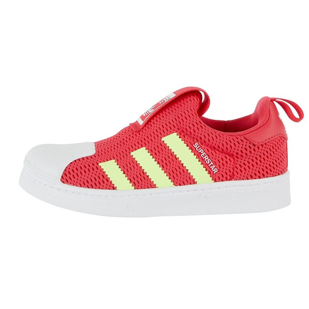 (PS) adidas originals Superstar 360 C Pink/Red Kids CG6574 EU 35