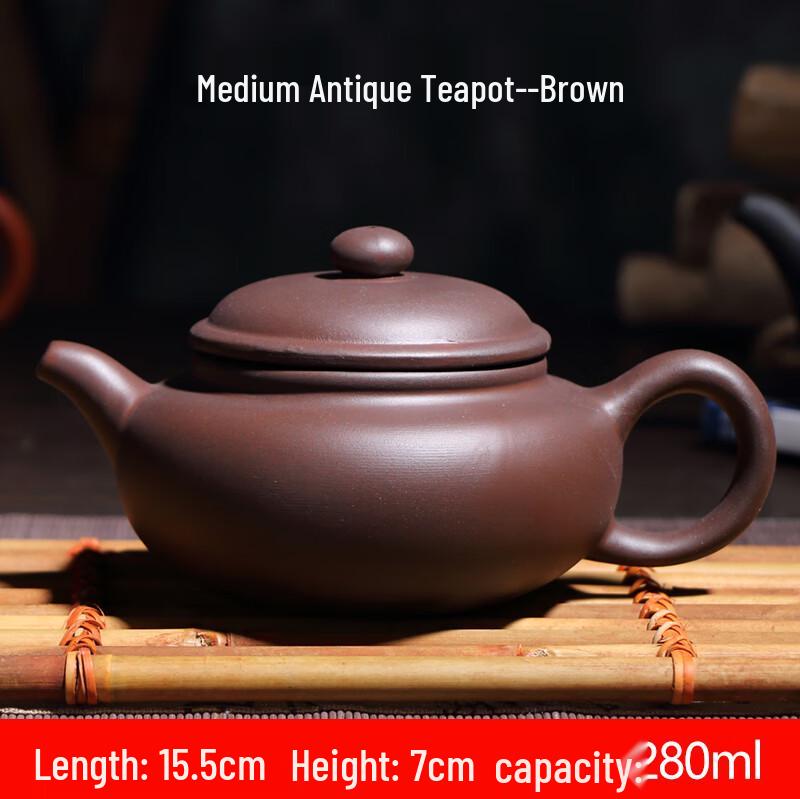 Chaxun Zisha Hand-Pulled Teapot