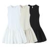 2025 Spring Women's European & American Style Double-Sided Spliced Dress