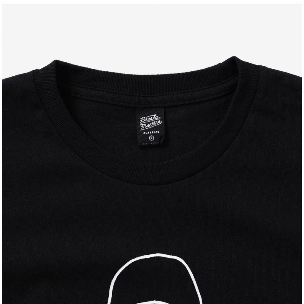 DeuS Ex Machina FronTal MaTchleSS Men S T ShirT Dmw41808h Blk