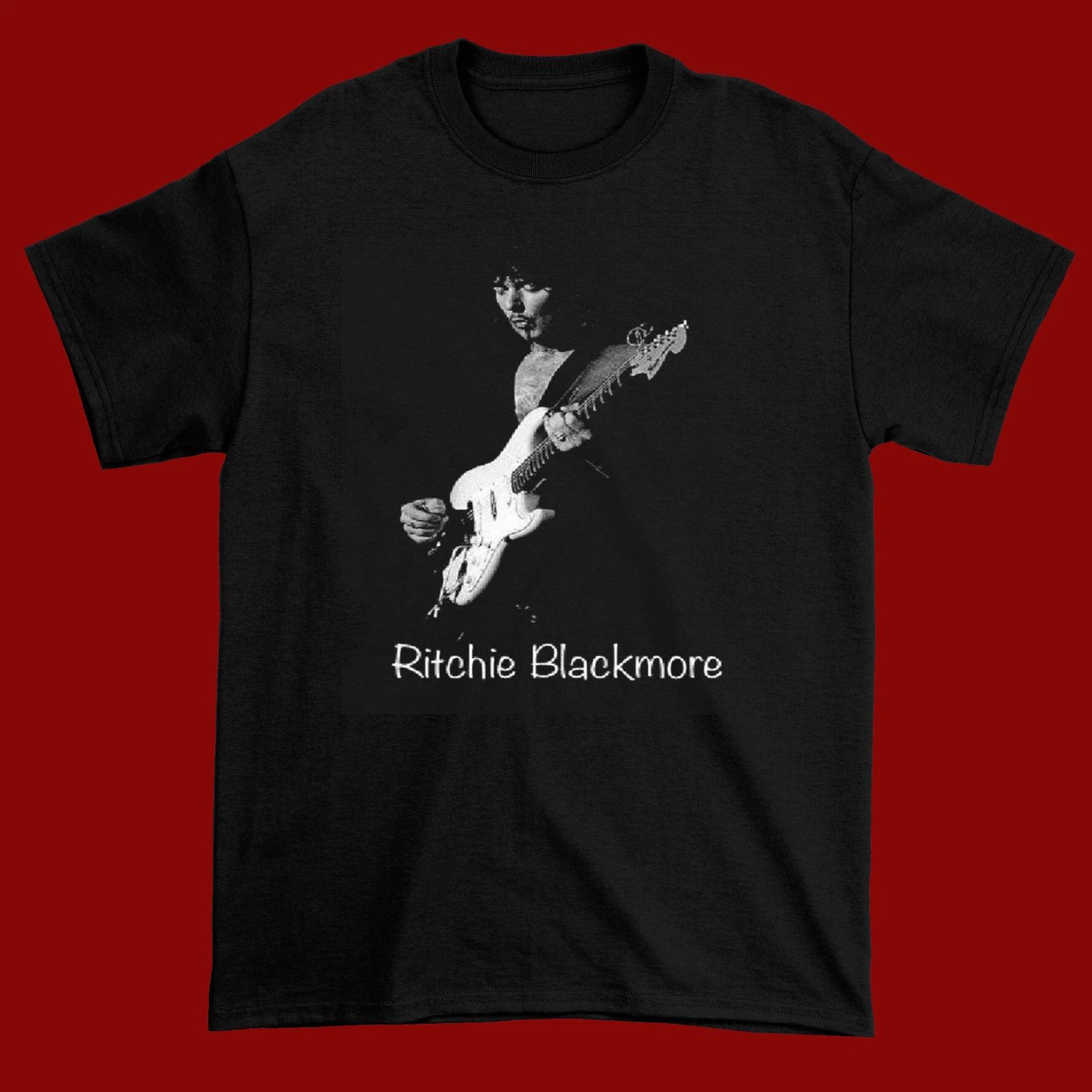 New popular Ritchie Blackmore guitarist  Full Size Shirt Black Unisex B332 XXL