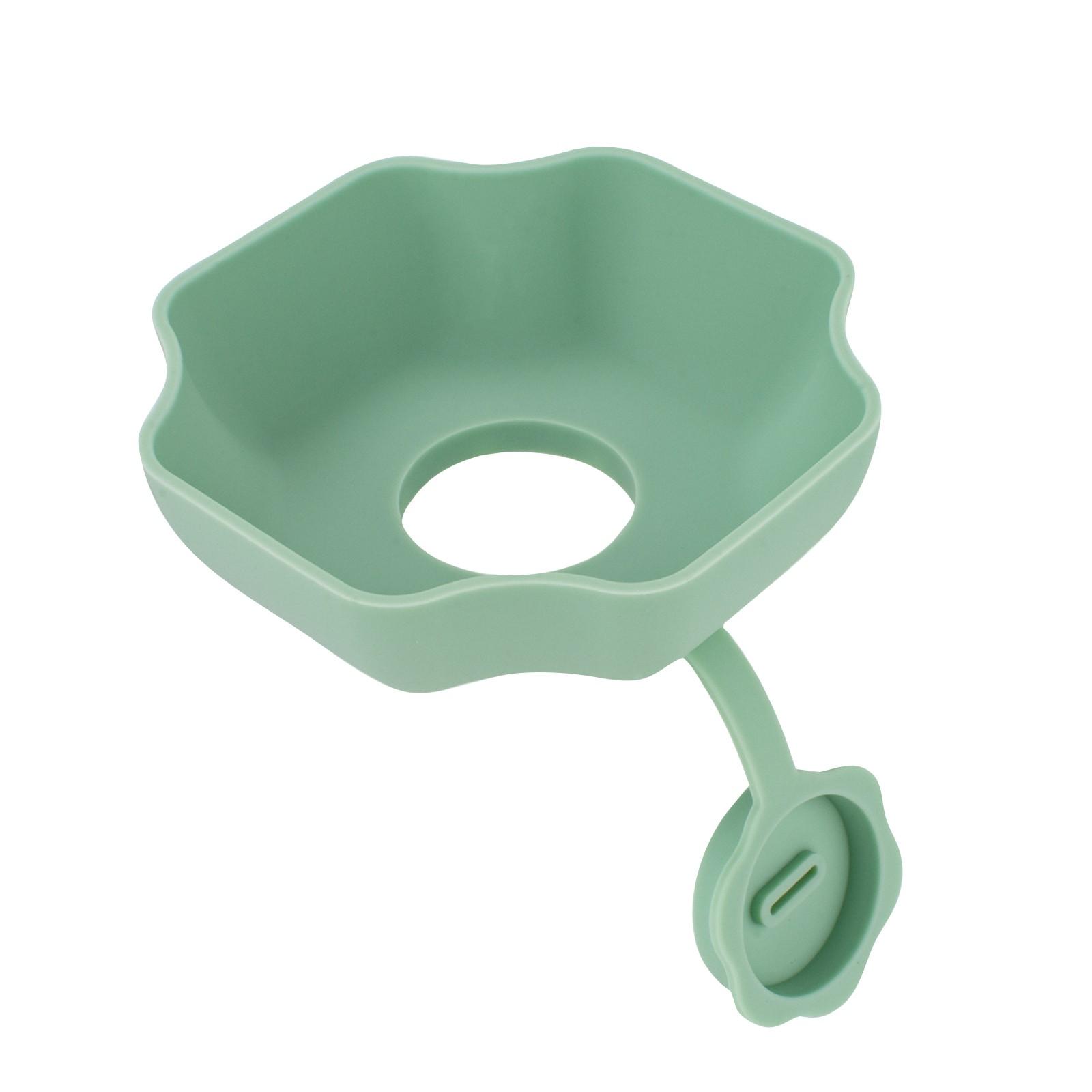 

-drip Popsicle Holder Silicone Ice Cream Clip, Reusable, Free Ice And Snow Clip, Suitable For Children s Birthdays And Summer Parties One Size зелений