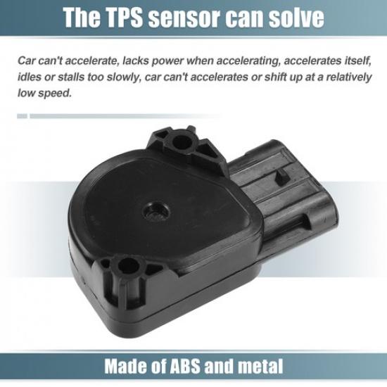 Pack (1) Car Throttle Position Sensor 133284/131973 For Ford Black