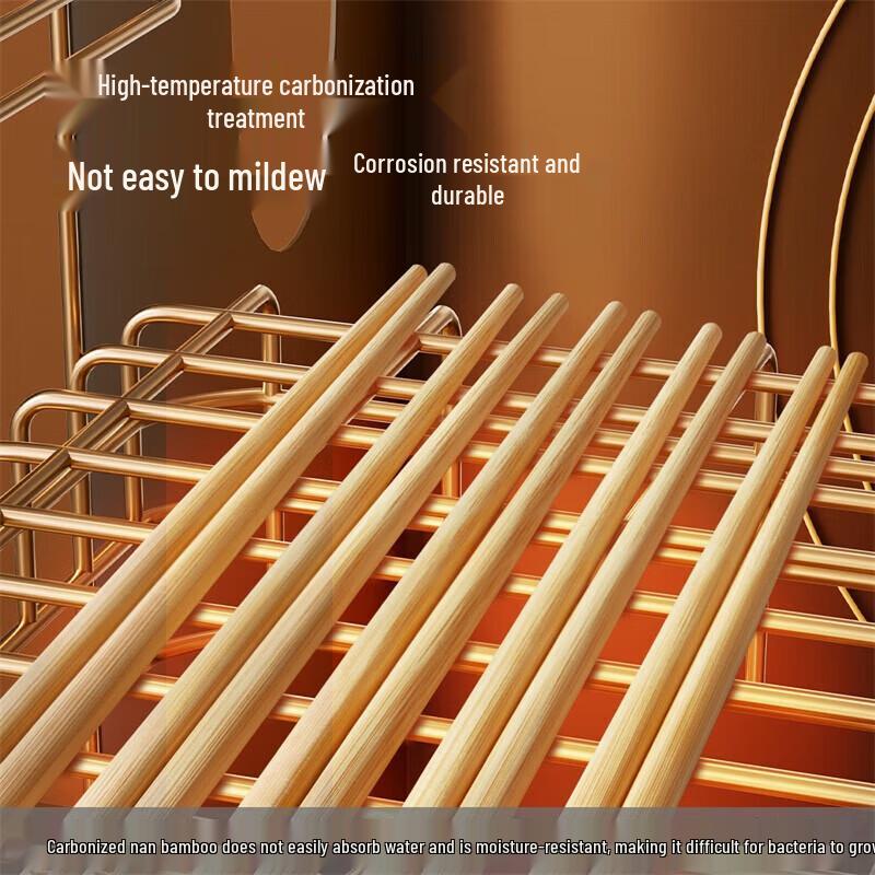 COOKER KING Natural Wood Chopsticks