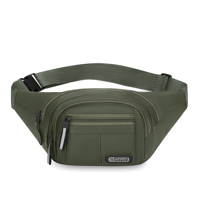 

Мода Джокер Мужская Спортивная Карманная Новая Уличная Повседневная Наплечная Сумка Мессенджер Большой Вместимости Для Катания На Открытом Воздухе Нагрудная Сумка