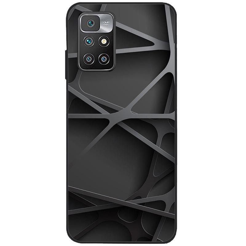 For Xiaomi Redmi 10 Case Silicone Soft TPU Back Cover For Xiaomi Redmi 10 Redmi10 Phone Cases Cute Painted Cover Shockproof Capa