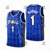 Rolando Children's Basketball Sports Vest Men's Sleeveless McGrady Basketball NO.1 Sports Outdoor Tranning Jersey Vest