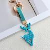 Christmas Tree Santa Claus Keychain Cane Metal Xmas Pendant  Christmas Gifts