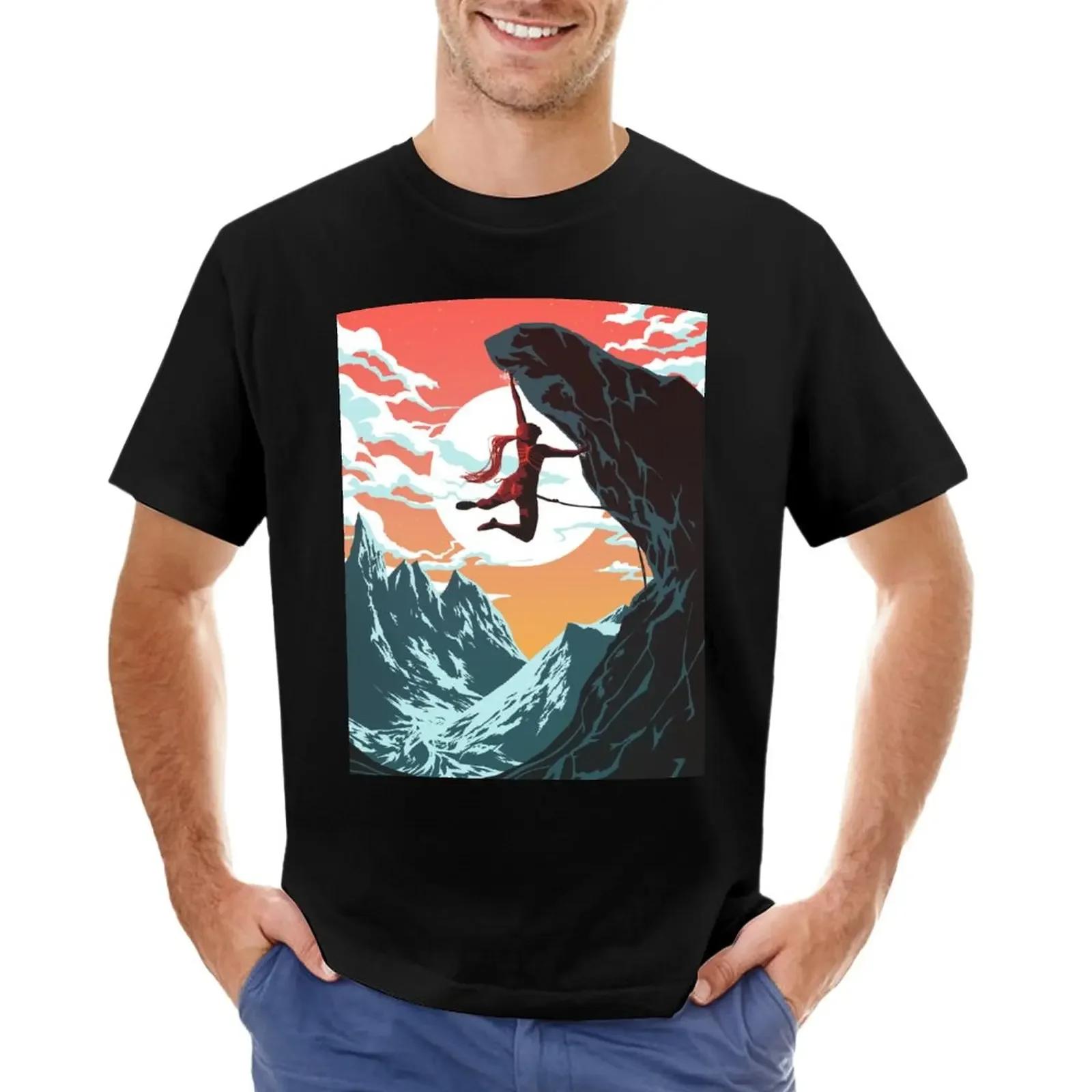 

Climbing Girl Vector Art TShirt cute clothes summer top Short sleeve tee funnys t shirts for men pack 4XL