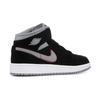 (GS) Air Jordan 1 Mid 'Black Particle Grey' Kids' 554725-060