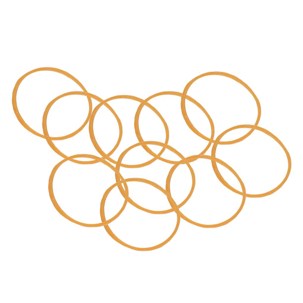 60Pcs Industrial Rubber Bands Aging Resistant Eco Friendly Strong Elastic Rubber Band Set