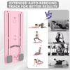Foldable Push-up Automatic Rebound Board with Tension Rope Ab Exercise Board  Gym