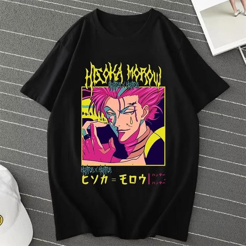 2025 Anime Hunter X Hunter Killua Zoldyck T Shirt Men Women Casual Fashion Harajuku Short Sleeve Crew Neck Plus Size Unisex