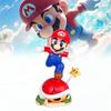 Pvc Anime Figuur Super Mario Rennen Mario Pokmon Klein Model Bureau Decoratie