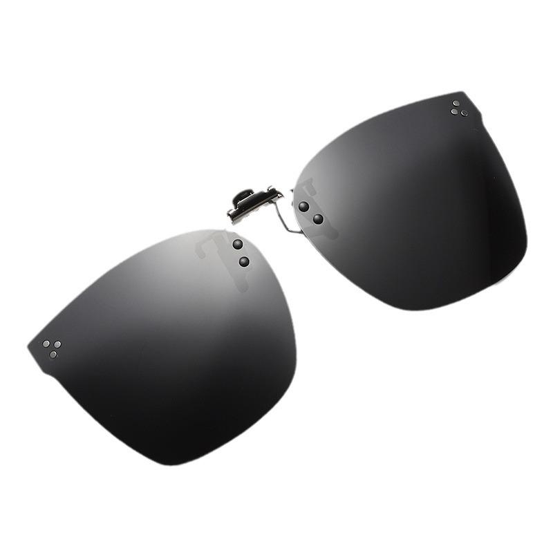 Polarized Clip-On Sunglasses for Driving - Trendy Night Vision Glasses for Men & Women
