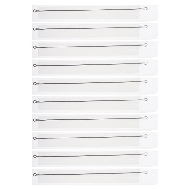 

10PCS Sealing Machine Heating Coils Component For Pulse Sealers Heat Resistant Fabric And Wire 3 Length Option Included 200mm