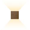 Xuanyong Modern Wood Grain LED Wall Light