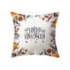 Halloween Theme Horror Pumpkin Print Pattern Cushion Cover Home Living Room Sofa Decoration Square Pillow