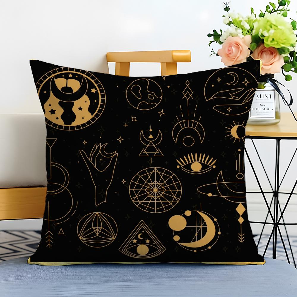Eid alFitr Cushion Cover Washable Linen comfort Soft for Sofa Bed Cozy Home Room Decor