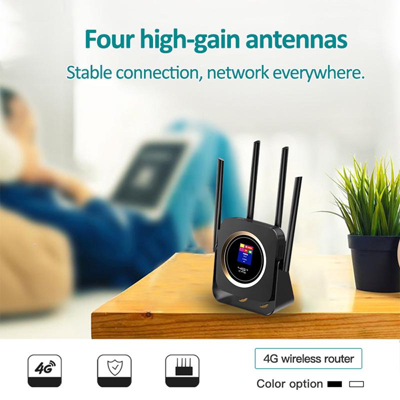 CPF903B Battery-Powered 4G WiFi Router with SIM Slot & Single Network Port