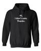 Hi I Don't Care Thanks Graphics Novelty Sarcastic Humor Men's Hoodies