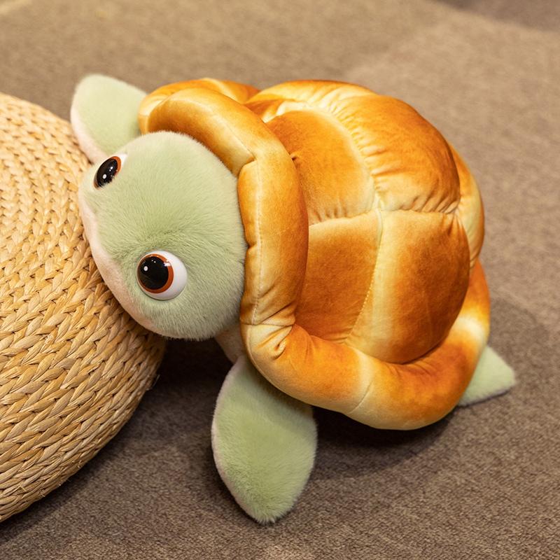 Marine Animal Bread turtle Plush Toy Stuffed Collection Sea Turtle Stuffed Doll Cute Ins Animal Sea Turtle Pillow Car Decor