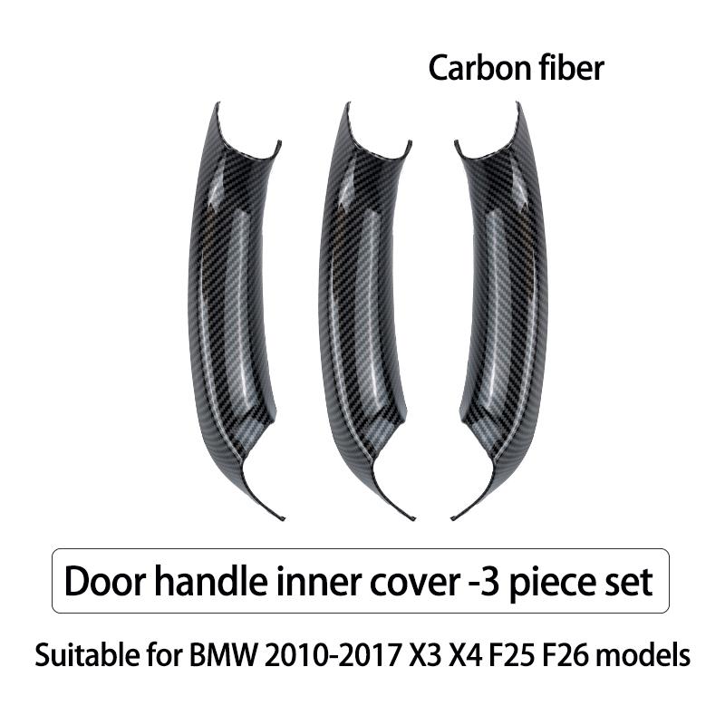 LHD RHD Car Interior Door Handle Panel Pull Cover For BMW X3 X4 F25 F26 2010 2011 2012 2013 2014 2015 2016