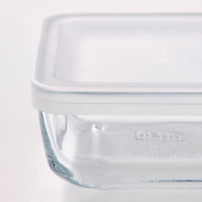 IKEA BEHÅLLARE Glass Food Container with Lid
