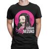 Anime Demon Slayer Nezuko T Shirt for Men Pure Cotton Vintage T-Shirt Round Collar  Tees Short Sleeve Clothes Summer