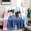 Detektiv Conan Thema Decke Geeignet für das Sofa Camping und Reisen Hergestellt aus weichem Flanellmaterial Ein ideales Geschenk für Anlässe wie Geburtstag
