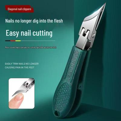 Multi-Functional Eagle Beak Nail Clippers: Sharp, Large Opening, Anti-Splash